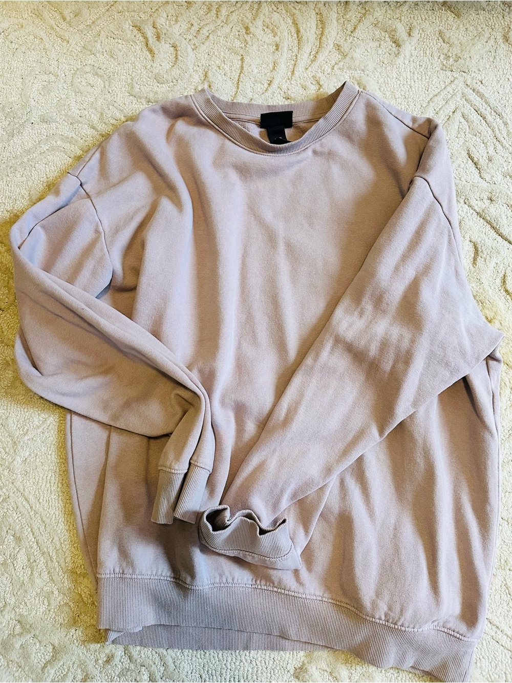 Lilac H&M sweatshirt